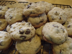 hazelnut chocolate chip cookies